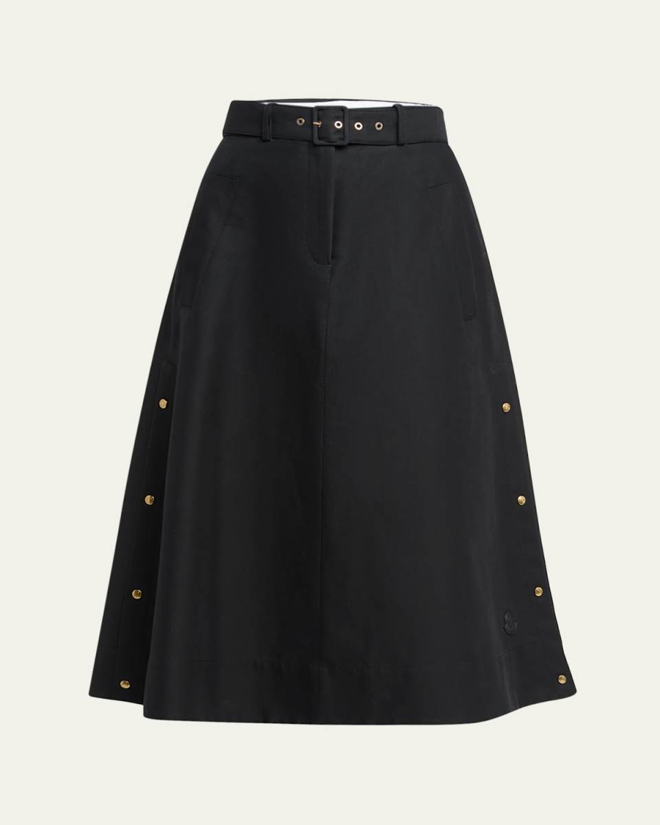 Belted Utility Skirt